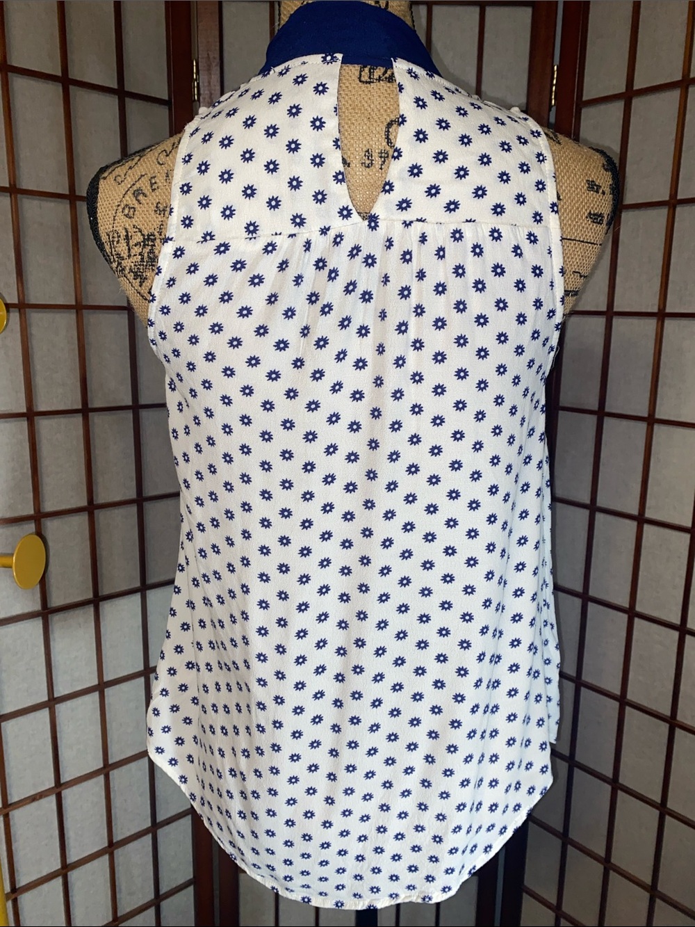 MaEve by Anthropologie Tie-Neck Sleeveless Top - Picture 3 of 10